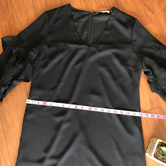 Kobi Halperin Alda Lace Sleeve Shift Dress XS - Picture 5 of 6